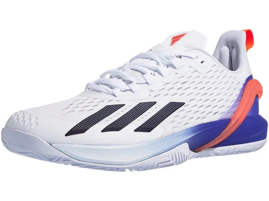 Giày Tennis Adidas Adizero Cybersonic White/Blue/Red Men's Shoes