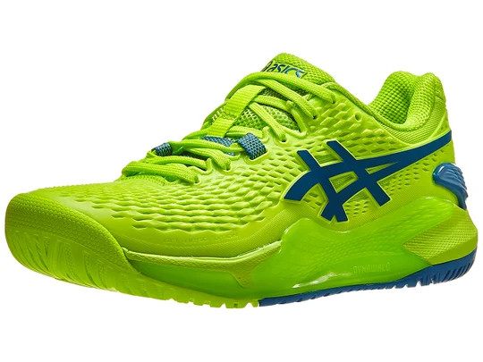 Giày Tennis Asics Gel Resolution 9 Clay Green/Blue Women's Shoes