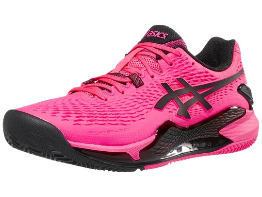 Giày Tennis Asics Gel Resolution 9 Clay Hot Pink/Black Men's Shoes