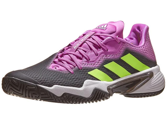 Giày Tennis Adidas Barricade Carbon/Green/Lilac Men's Shoes