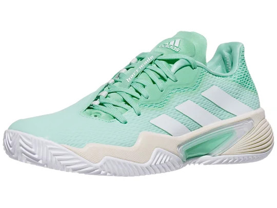 Giày Tennis Adidas Barricade Clay Easy Green/White Wom's Shoes