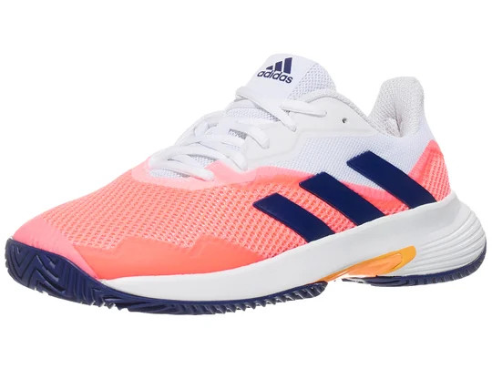 Giày Tennis Adidas CourtJam Control Red/Indigo/Turbo Women's Shoes